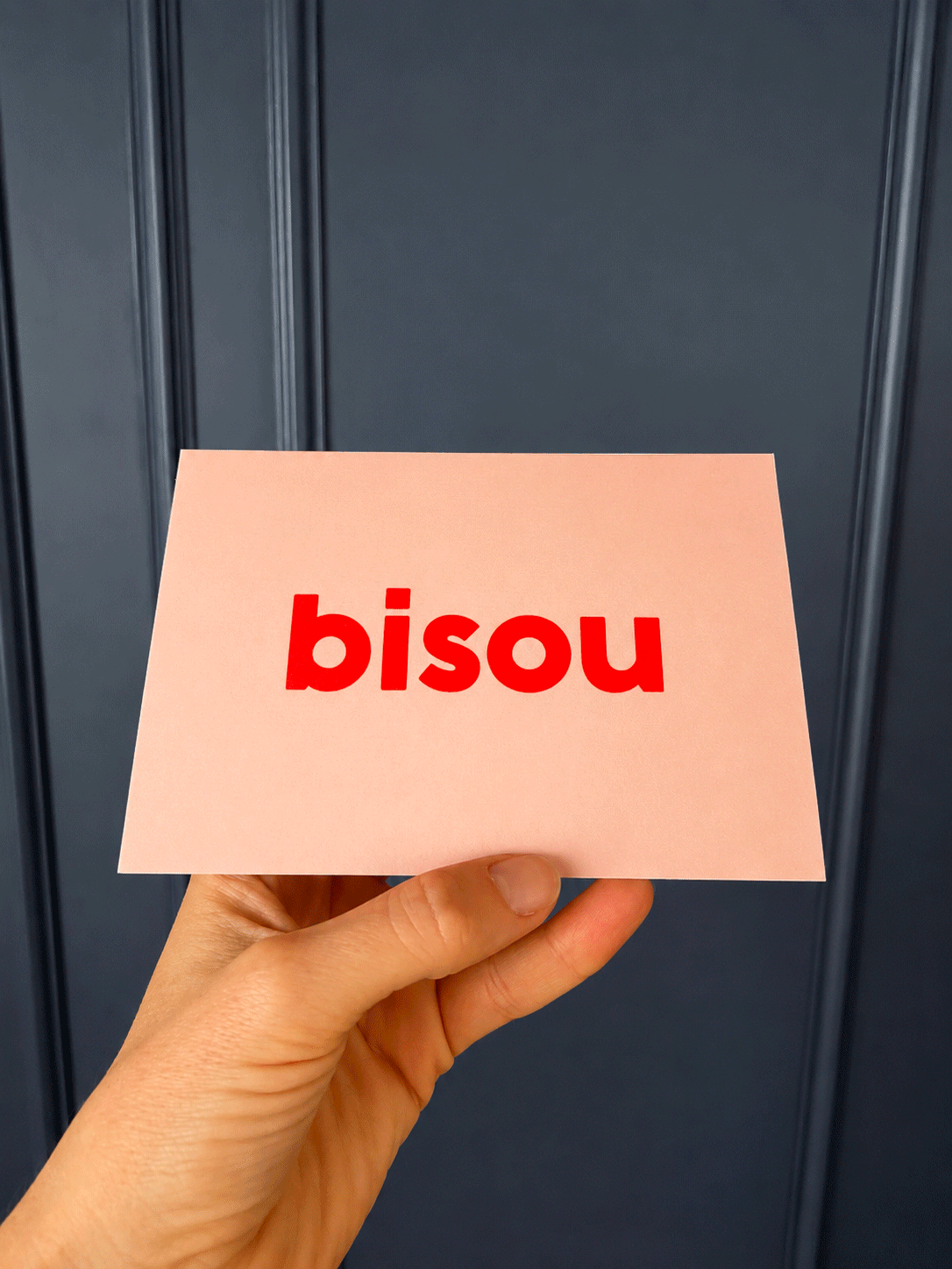 Carte 3d bisou magique
