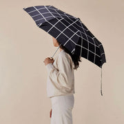 Parapluie Compact Grille Noire