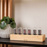 Table-Clock-Cathode-Oak / Table Clock Cathode Oak