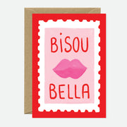 Bisou Bella - Carte de vœux