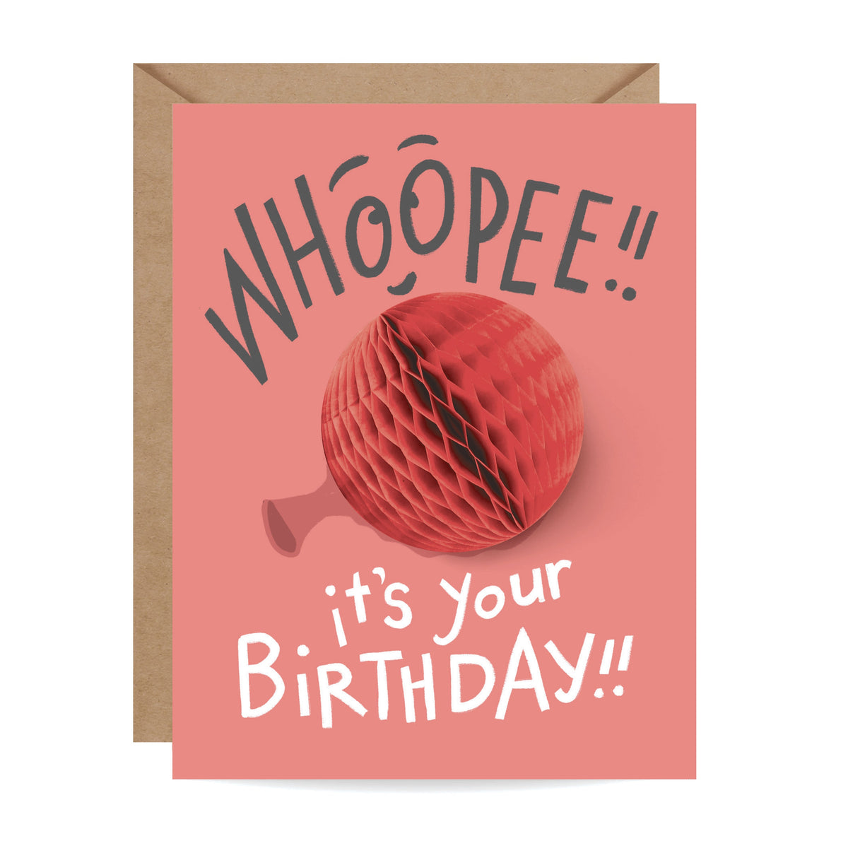 CARTE - Popup Card Whoopee birthday