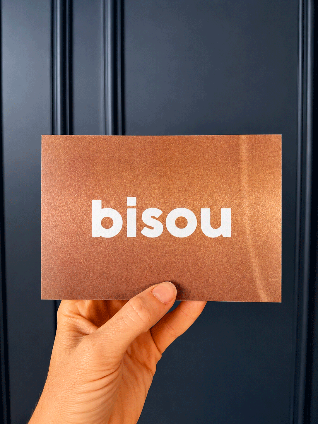 Carte 3d bisou qui pique