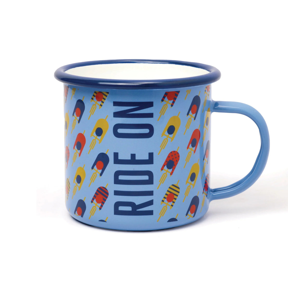 Enamel Mug (500ml) - Cycling