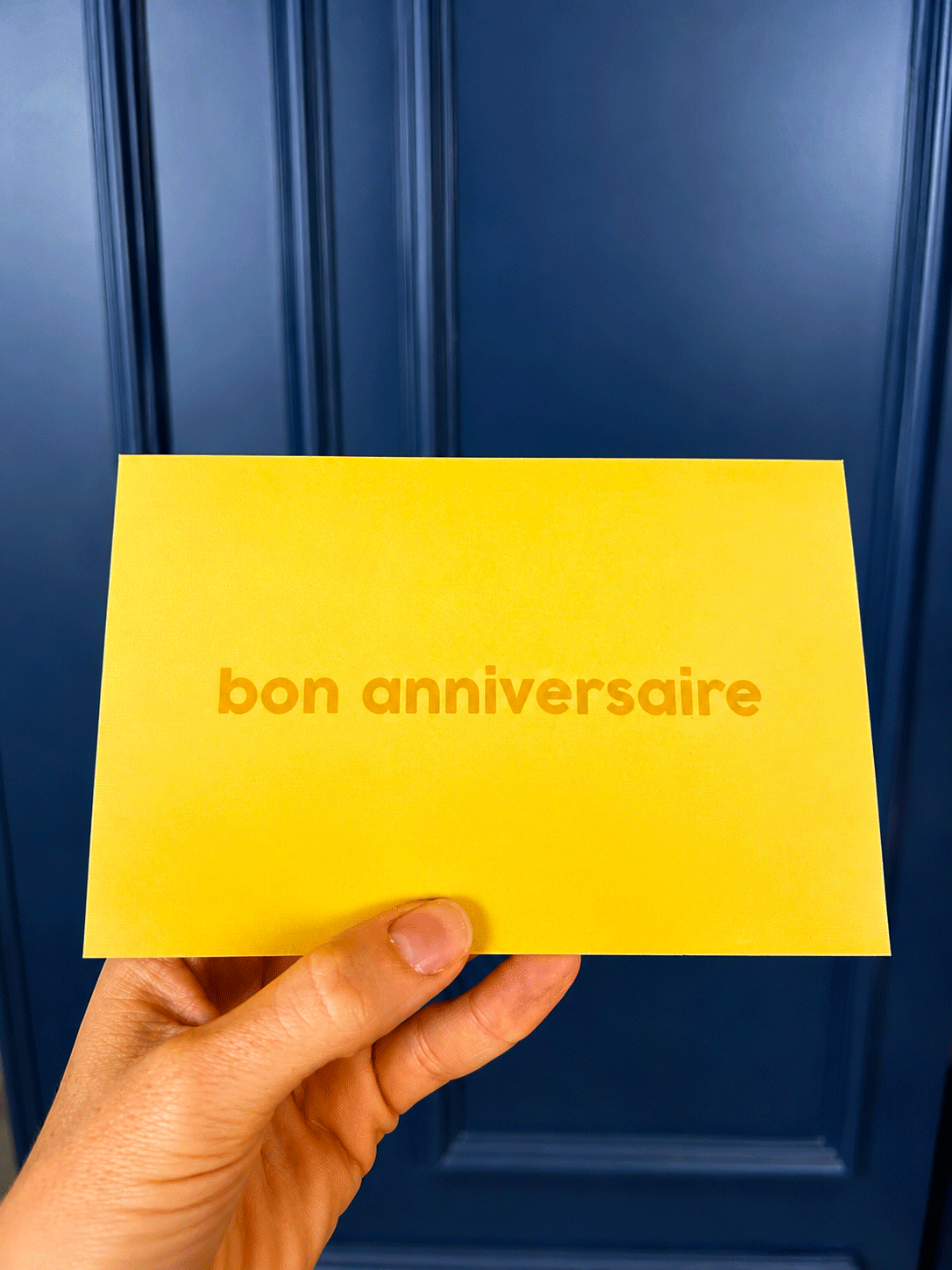 Carte - 3d Bon Anniversaire patate
