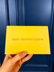 Carte - 3d Bon Anniversaire patate