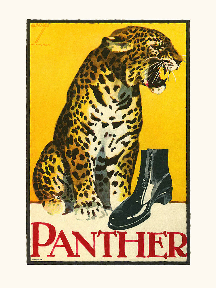Affiche panther 40x50