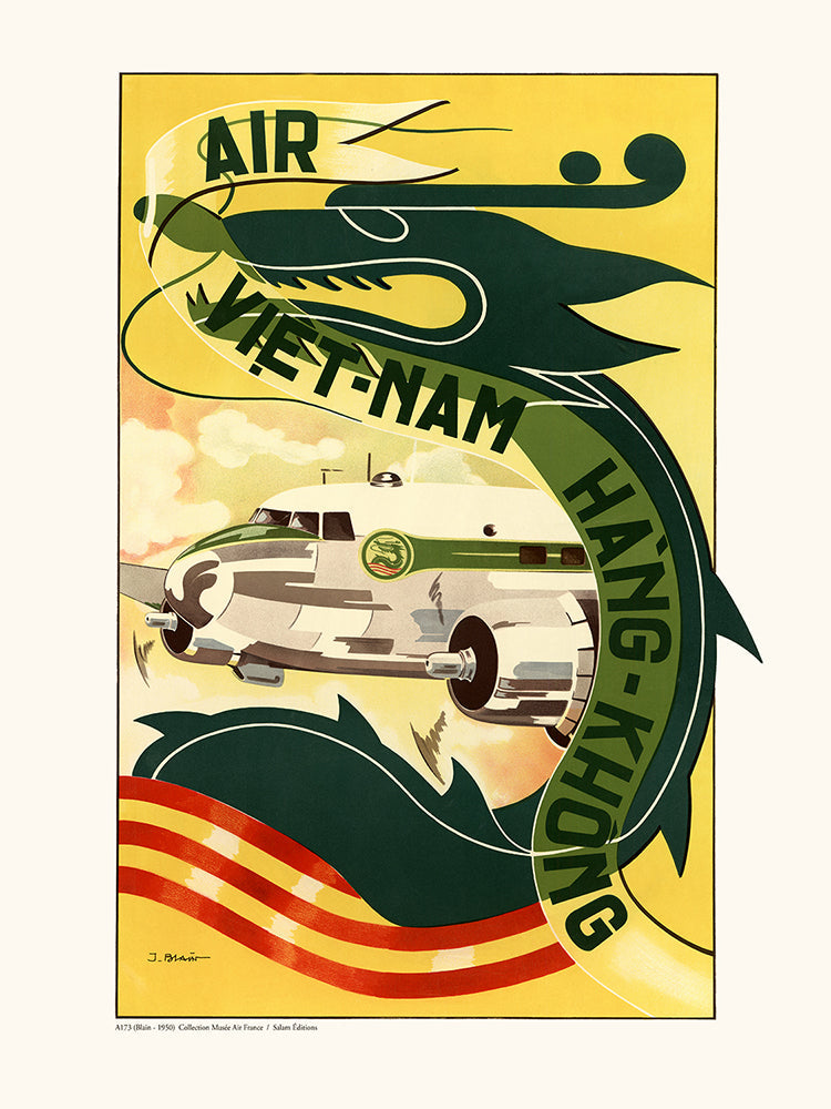 AIR FRANCE VIETNAM 40X50