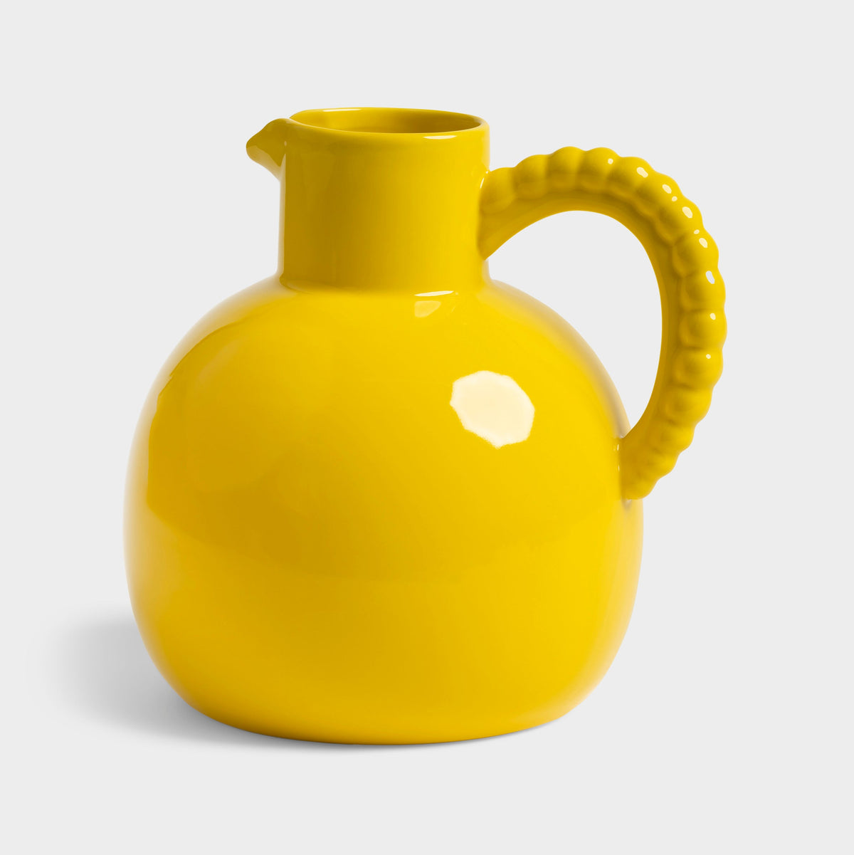 Cruche perle jaune