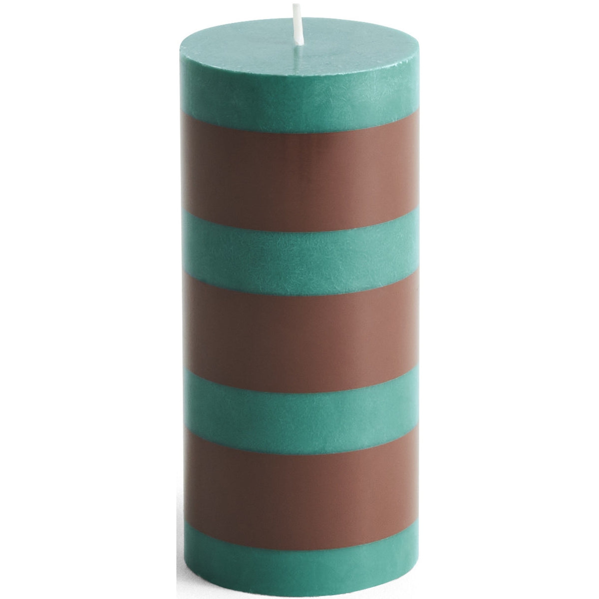 Colonne Bougie-Petite-Vert et marron