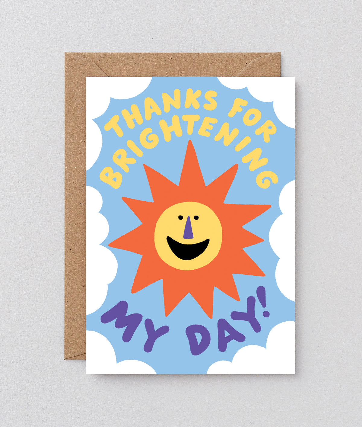Carte - Thanks For Brightening My Day
