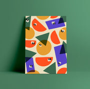 Print a3 lively city