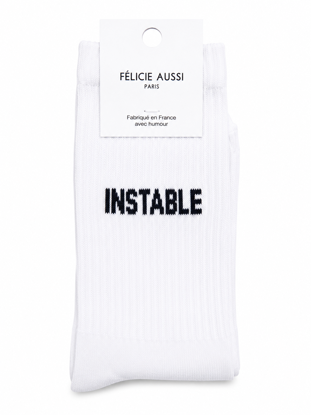 Chaussettes instable 40-45 blanc