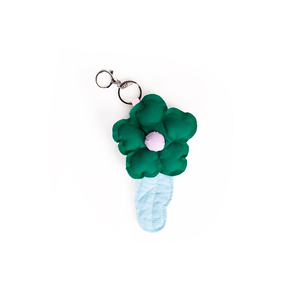 Porte-clés fleur s4 puffy