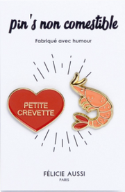 Pins crevette