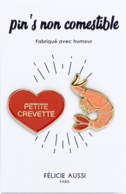 Pins crevette
