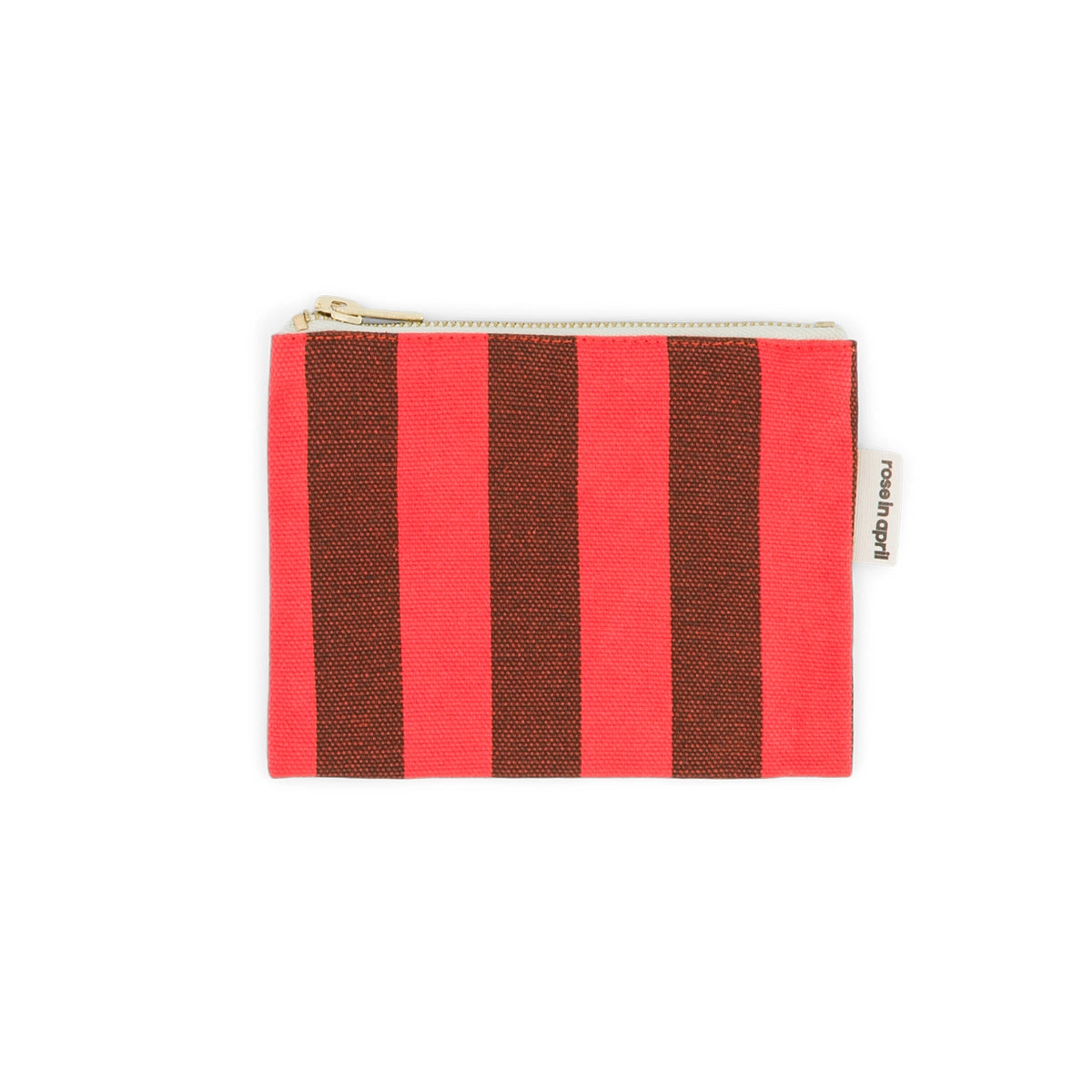 MARIE PORTE MONNAIE RAYURE BROWN TOMATO