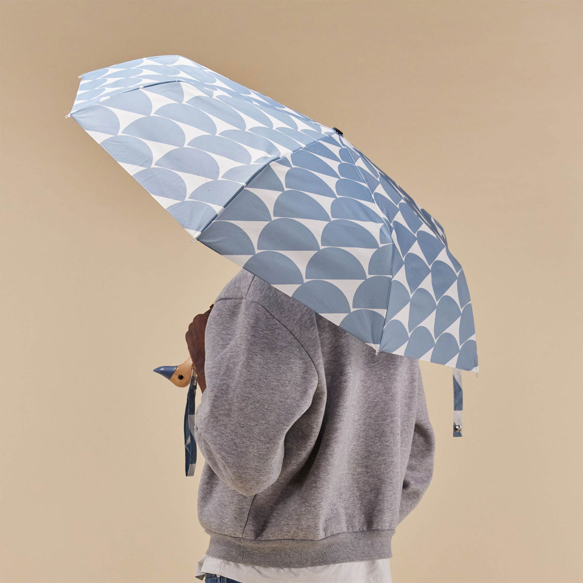 Parapluie Compact Denim Moon