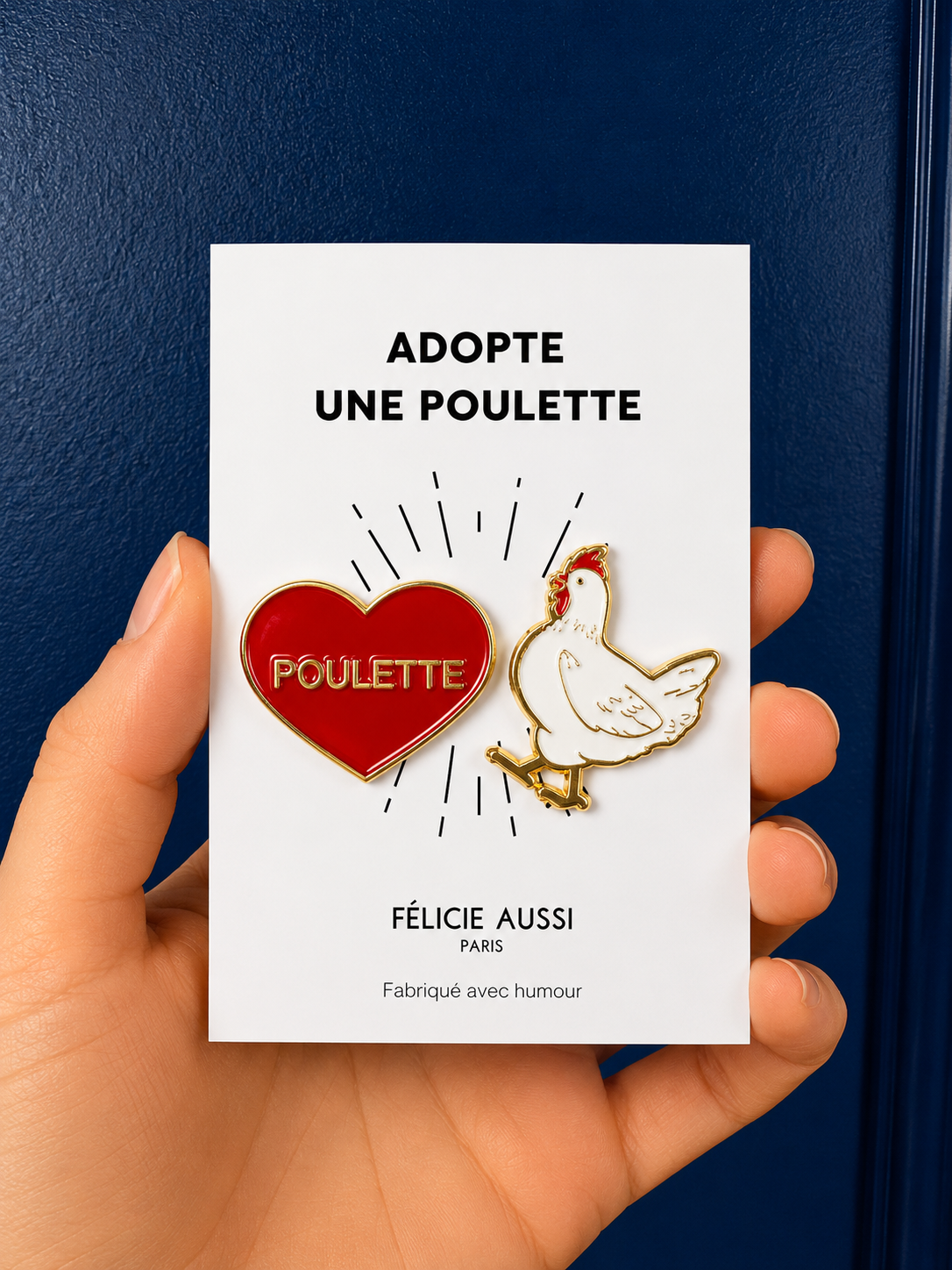 Pins Duo Poulette