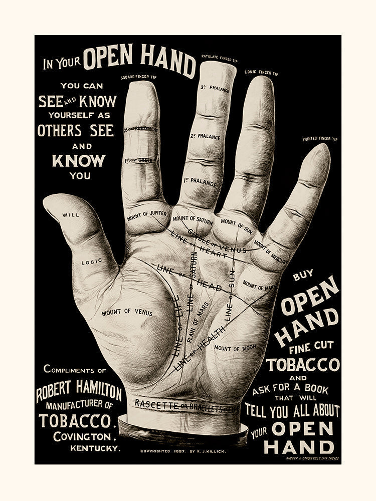 Open hand 40x50