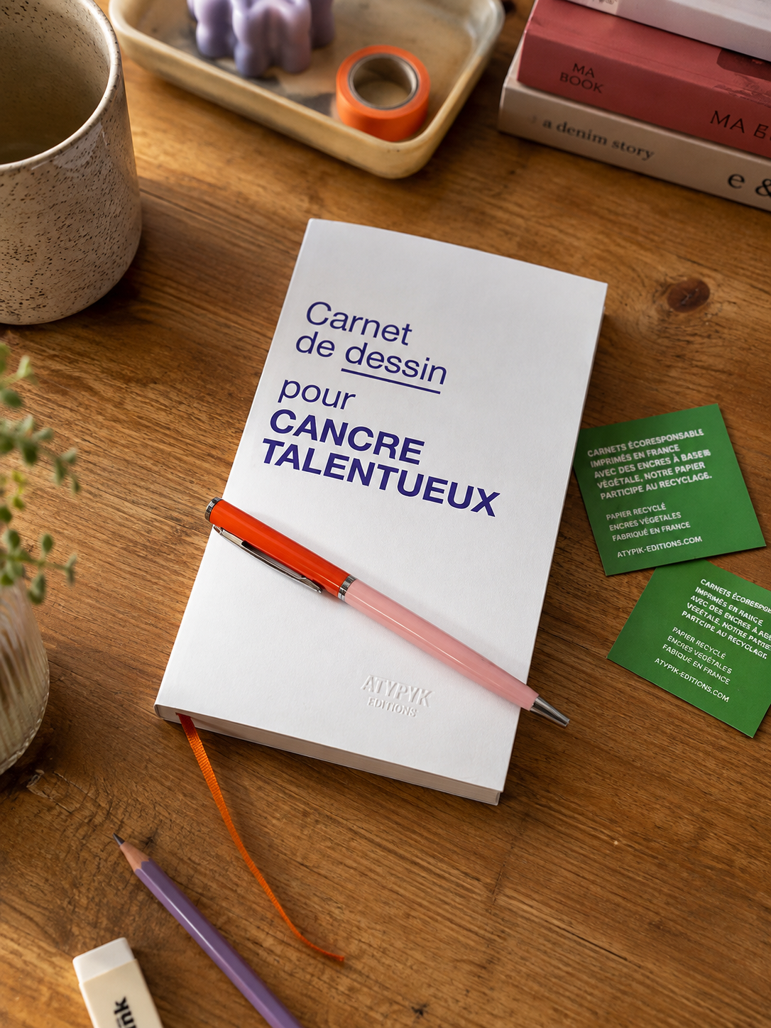 Carnet de dessin pour CANCRE TALENTUEUX