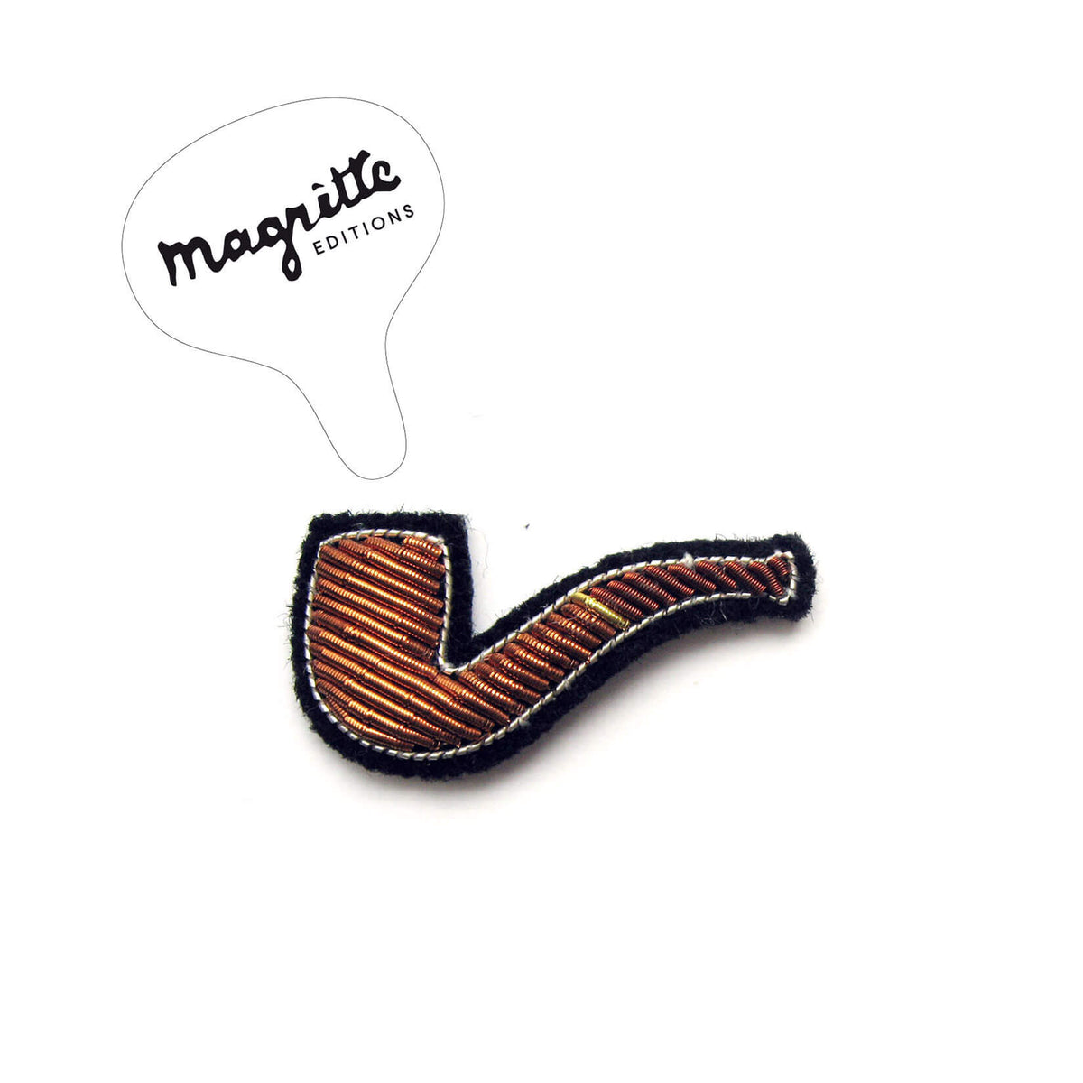 Broche Magritte - Pipe S