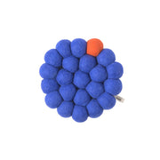 TRIVET, BOLD, electric-blue