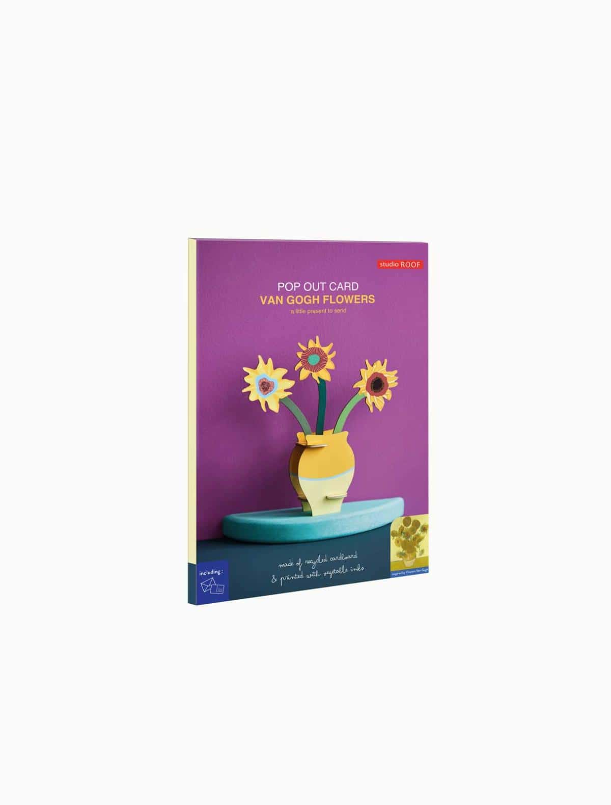 Pop out cards - Van Gogh flowers