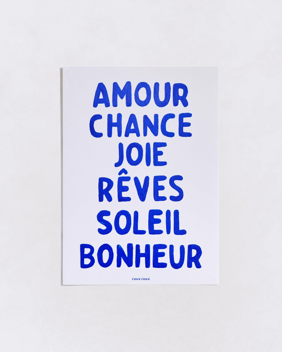 L'affiche Meilleurs voeux - A3