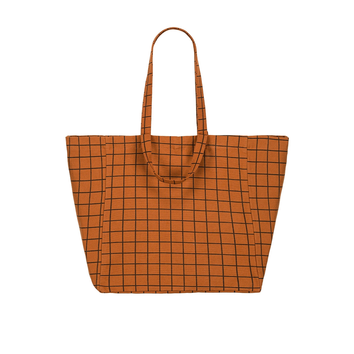 ELISA LOGO SAC CABAS CHECK GINGER