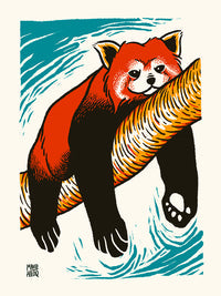 PANDA ROUX 30X40 MAUD PELOQ