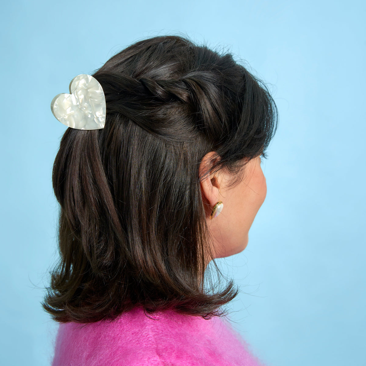 Pince à cheveux Coucou Suzette Coeur