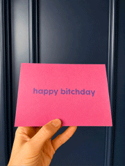 Carte 3d Happy Birthday Happy Bitchday