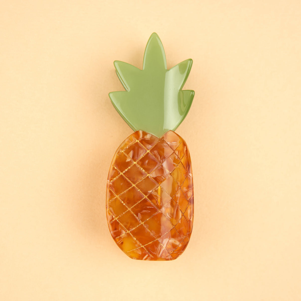Pince à cheveux Coucou Suzette Ananas