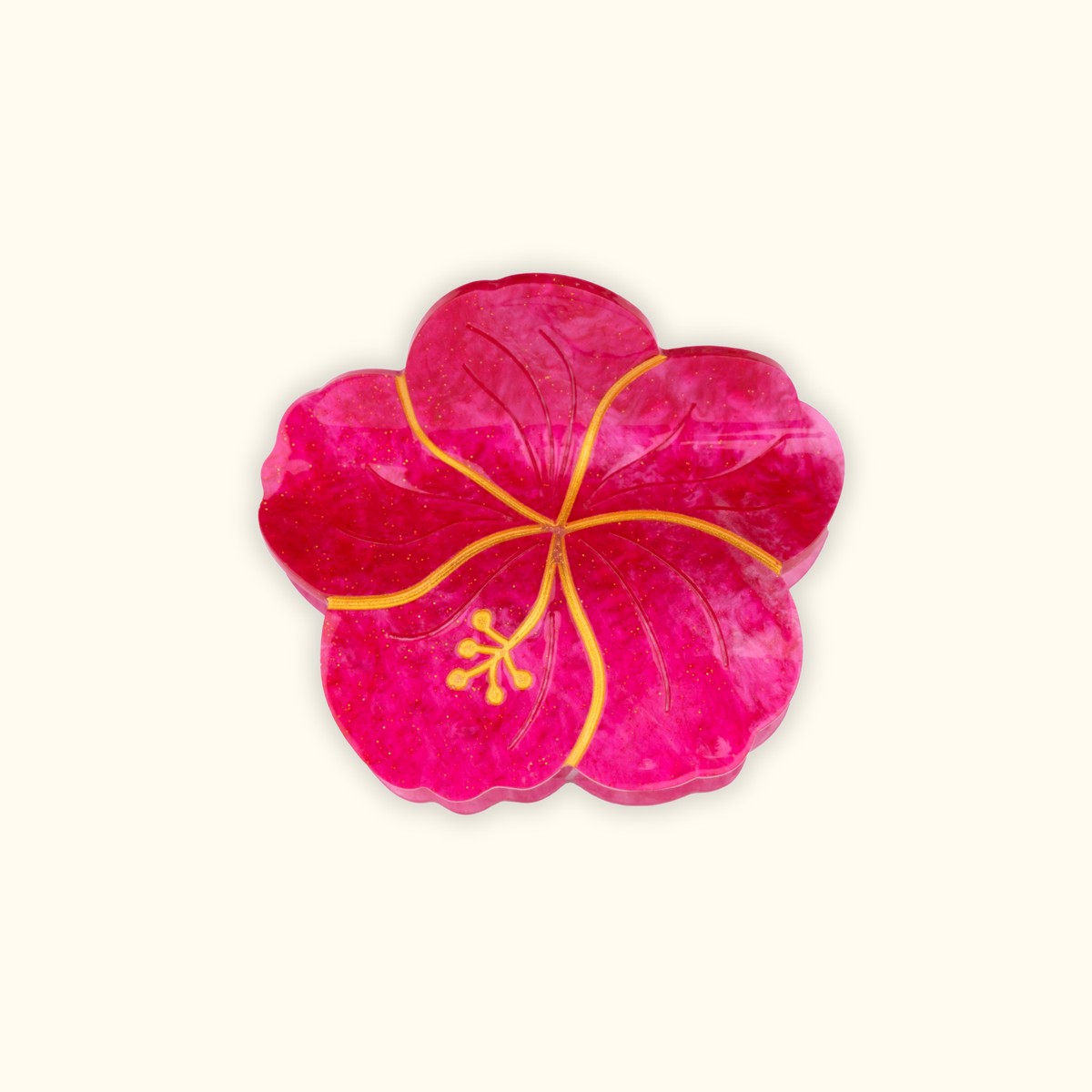 Pince à Cheveux Coucou Suzette Hibiscus