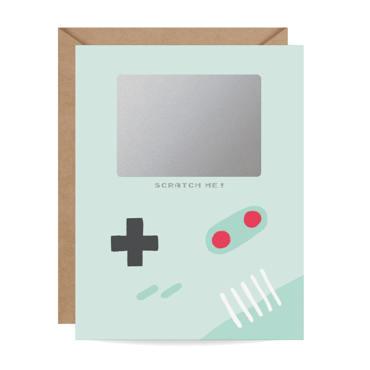 Scratch-off card - Gamer Birthday