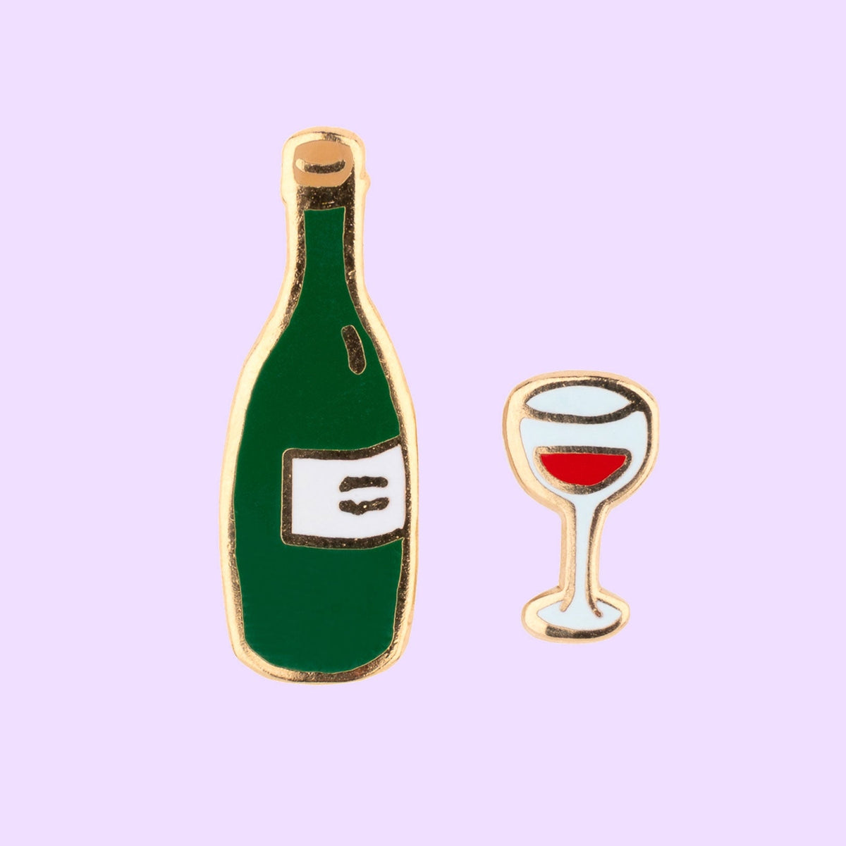 Pin's Duo vin
