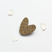 Oeuf Broche Coeur Paillettes LPH