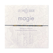 Bracelet pastel magie silver grey or