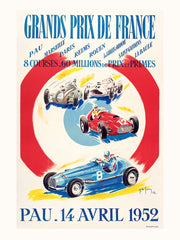 GRAND PRIX DE FRANCE 30x40