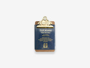 Clipboard Mini Gold