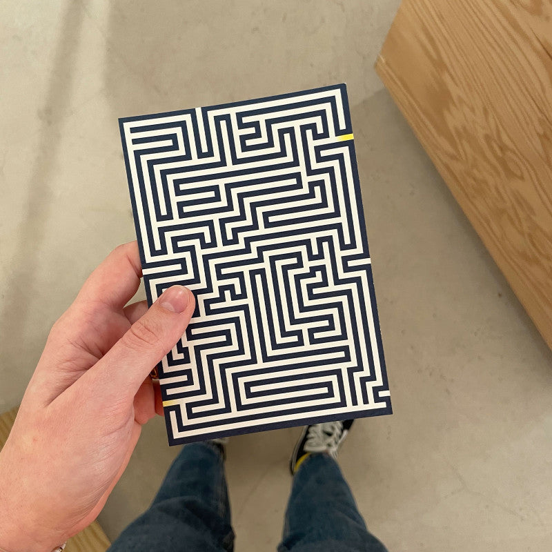 Carte postale - labyrinthe