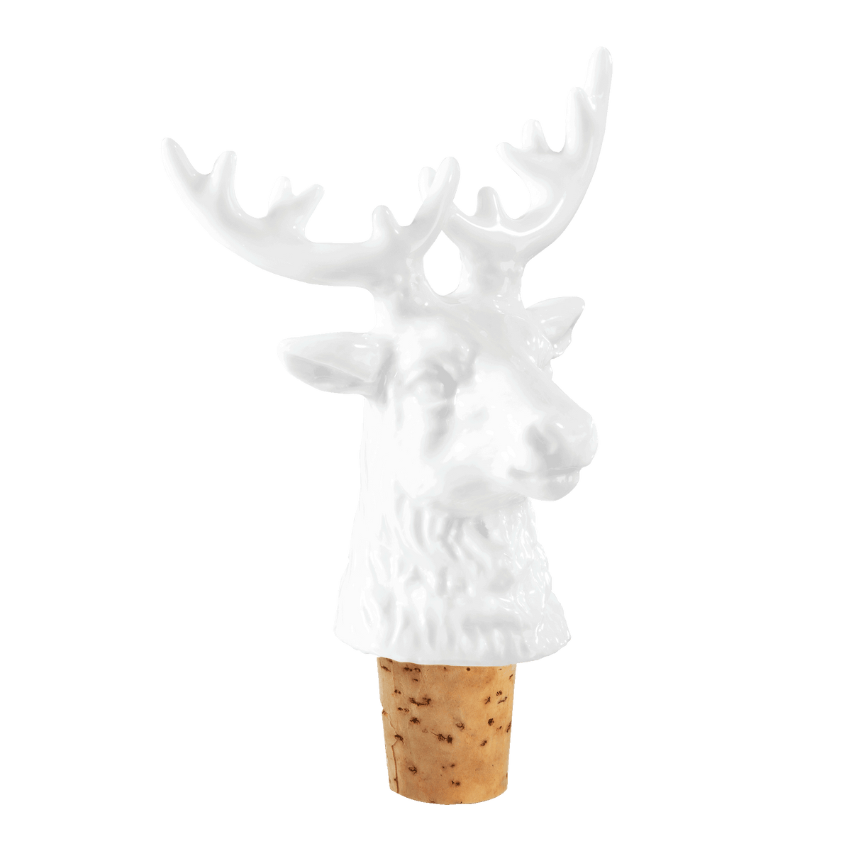 Renne Caribou / Thunder / bottle sealer / reindeer / white