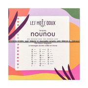 Bracelet morse nounou or