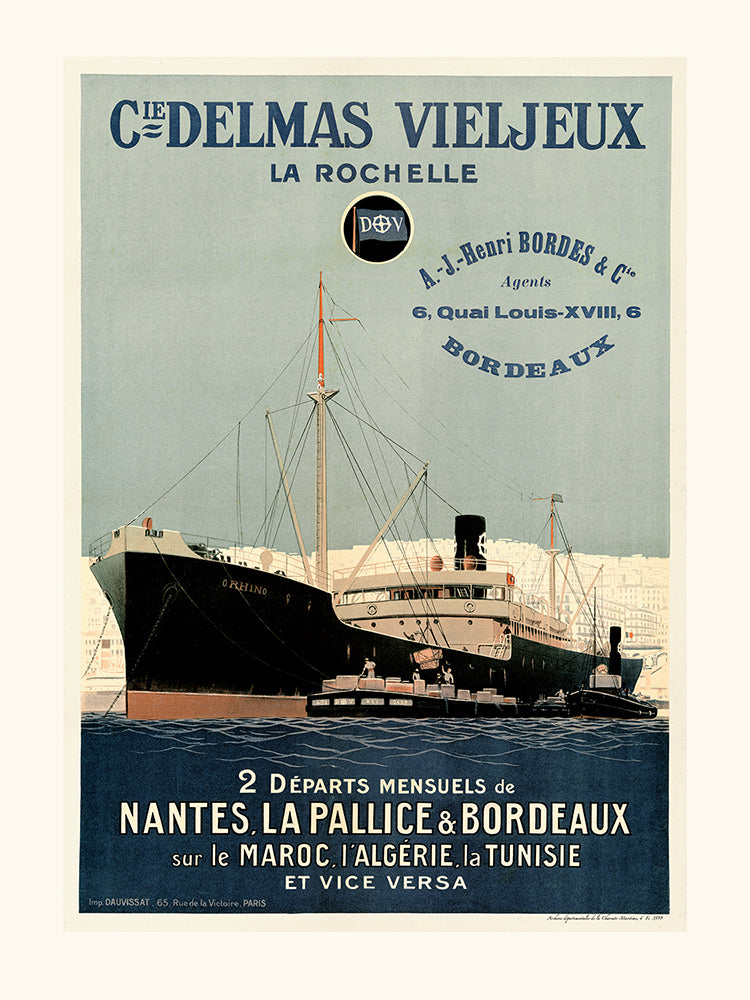 Affiche cie delmas vieljeux 40x50