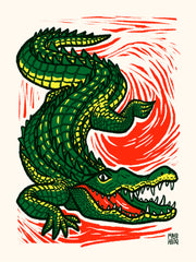 CROCODILE 30X40