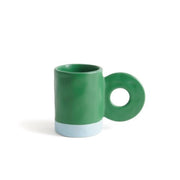 Mug en céramique vert s3