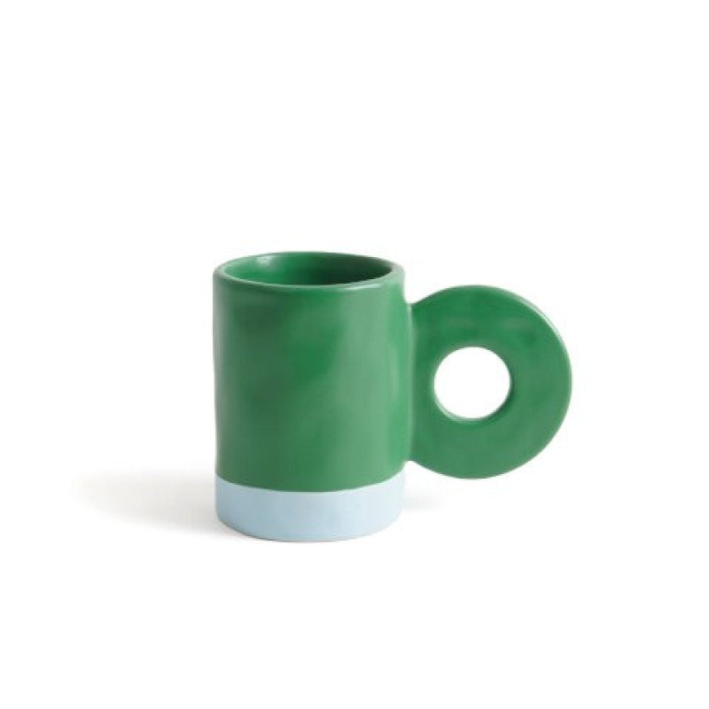 Mug en céramique vert s3