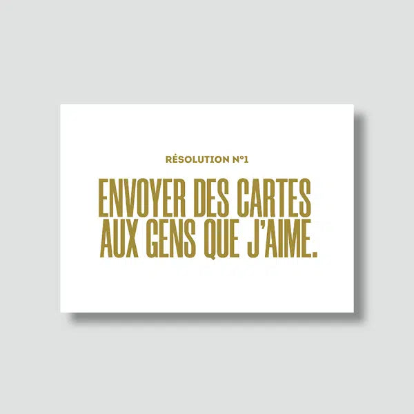 Carte voeux Résolution#1