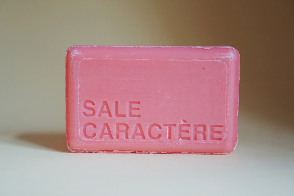 Savon sale caractère