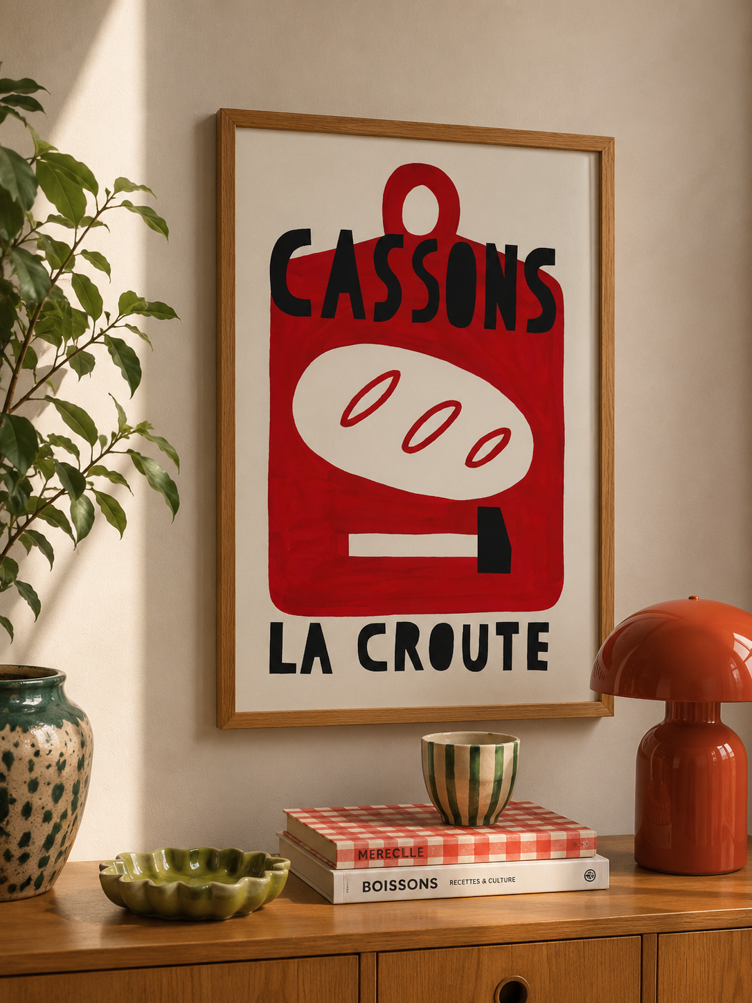 Affiche a3 cassons la croute